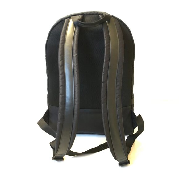NEW Paul Smith Nylon Backpack Rucksack Mens Black Zip Around Travel Computer Bag - Picture 7 of 13
